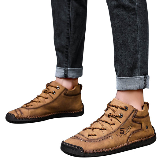 【Short in Size! Clearance Sale!】Fashion Men's Leather Casual Shoes