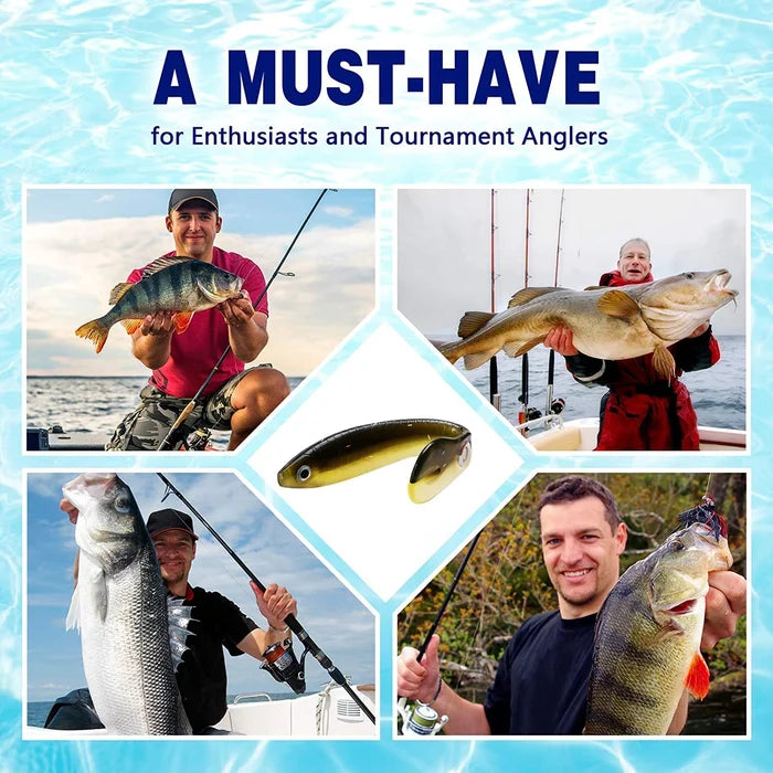 Reusable Soft Bionic Fishing Lures ( 5 Pcs Pack )