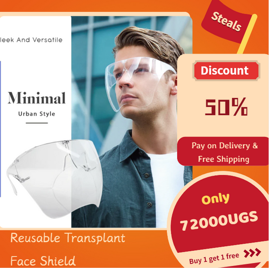 Reusable Transparent Face Shield