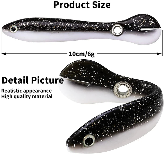 Reusable Soft Bionic Fishing Lures ( 5 Pcs Pack )