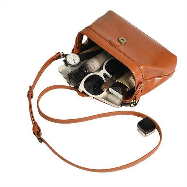 Hot Sale-Retro Handmade Bag Leather Crossbody Bag