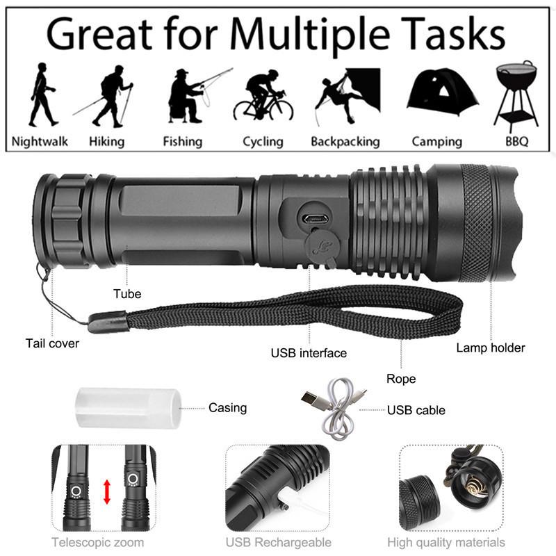 Ultra-Powerful Tactical Flashlight