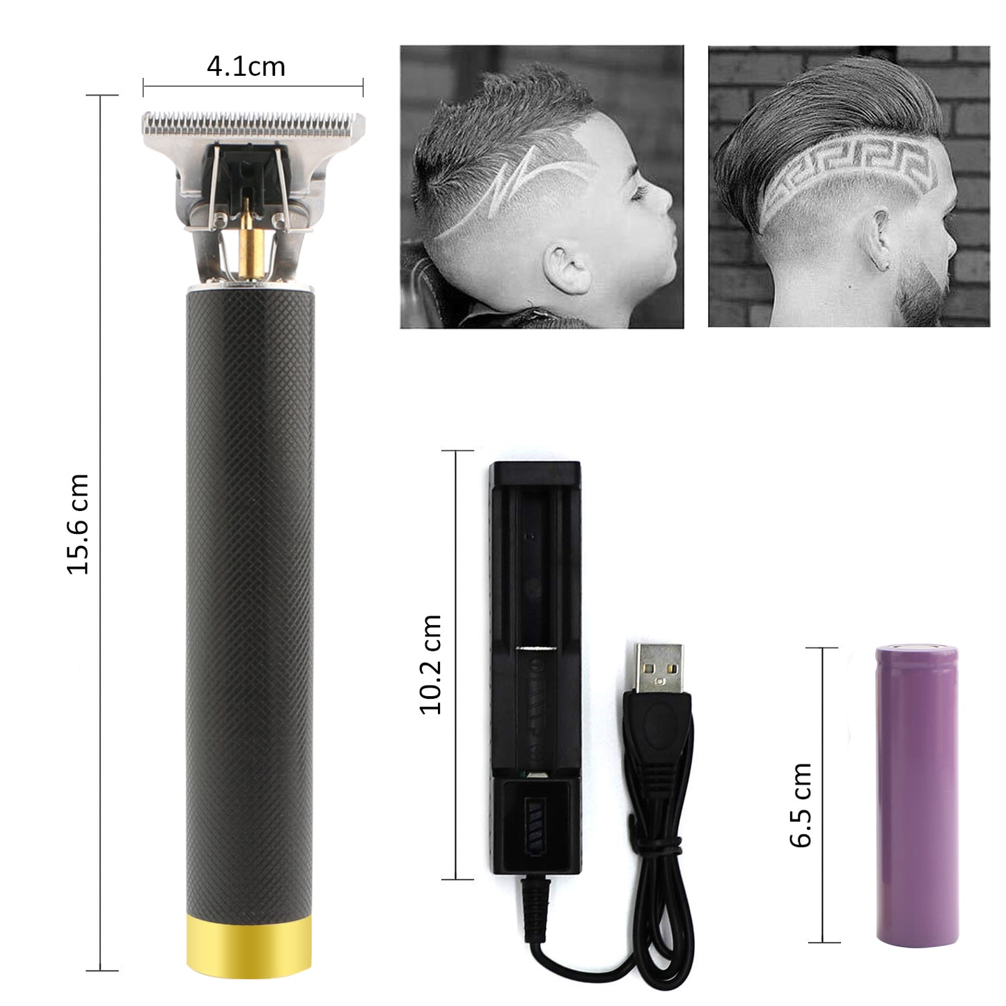 Cordless Zero Gapped Trimmer Hair Clipper