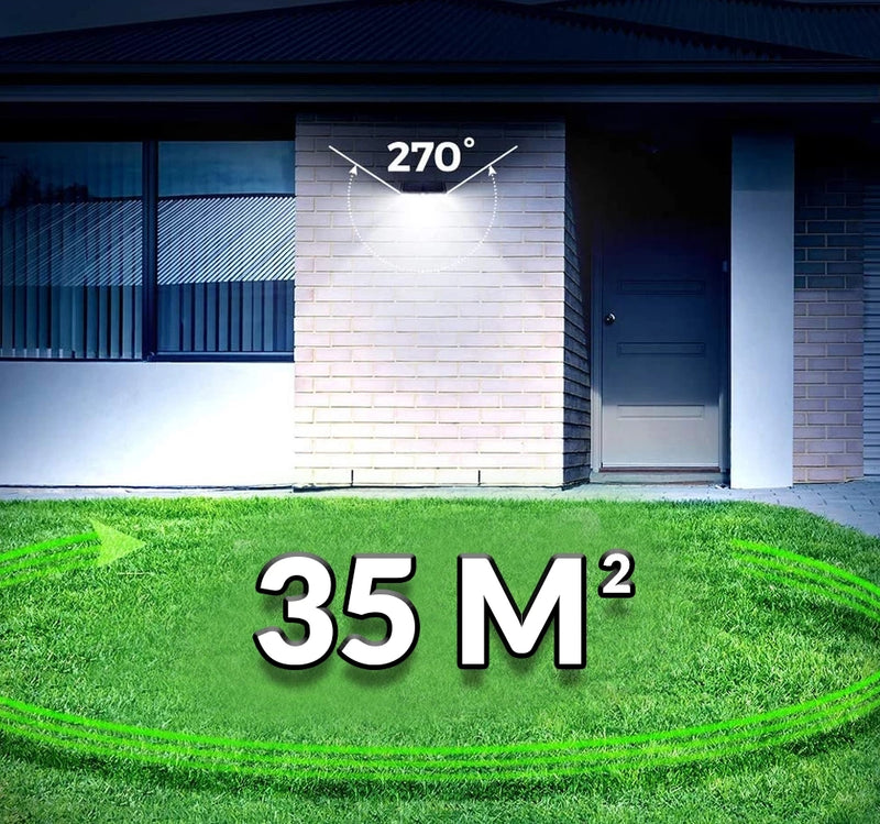 Solar Interaction Wall Lights Outdoor Waterproof