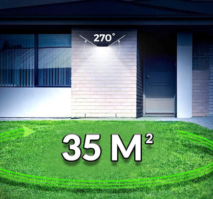 Solar Interaction Wall Lights Outdoor Waterproof