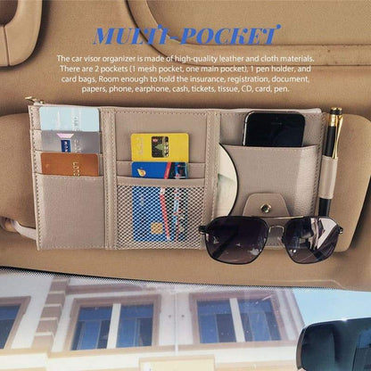 Car Sun Visor Storage Clip (2 PCS/Pack)