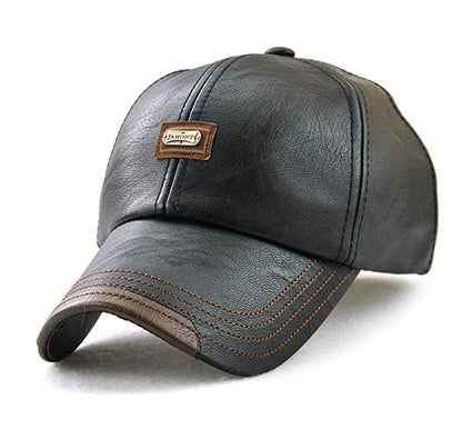 Jamont Leather Baseball Cap